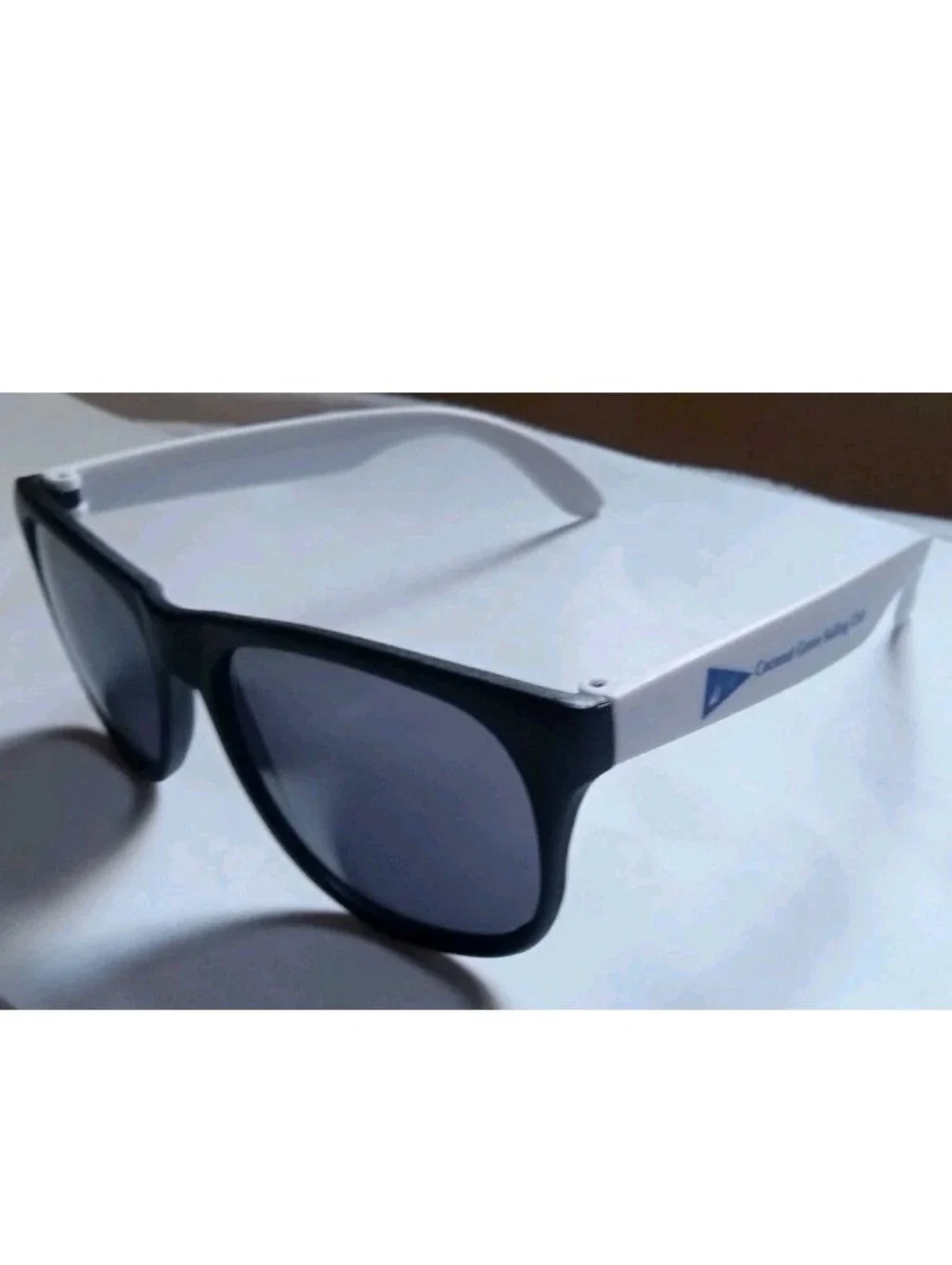 Men's Square Sunglasses Coconut Grove Sailing Club Black Tinted Lenses Classic